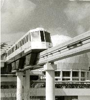 Monorail at Osaka Expo